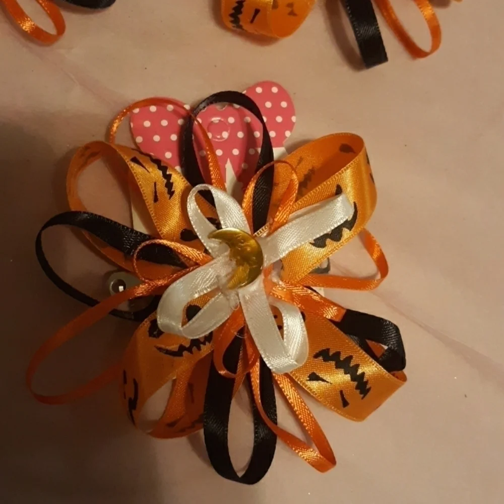 𝅺5pc Hairbow set (Halloween)